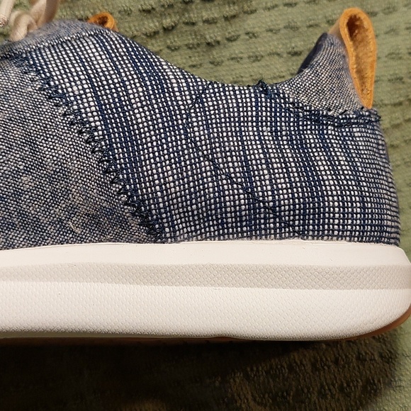 TOMS Denim Blue Lace-Up Cabrillo - Picture 5 of 7